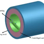 Figure 2 Physical model of horizontal centrifugal casting